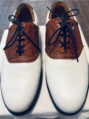 Brand New CALLOWAY Leather Golf Shoes - Size 13 Men’s - Box 1C